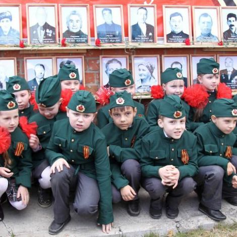 7. «Бессмертный полк» в Ушаковском сельском поселении, 9 мая 2015 года